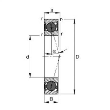 FAG   500TQO729A-1   Spindellager - HCB71901-C-2RSD-T-P4S Industrial Plain Bearings