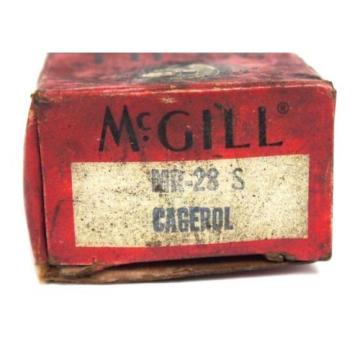 NIB MCGILL MR-28S CAGEROL BEARING MR-28-S MR28S