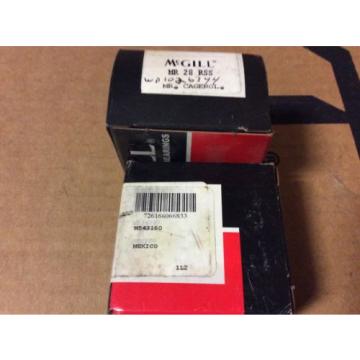 2-McGILL bearings#MR 28 RSS ,Free shipping lower 48, 30 day warranty!