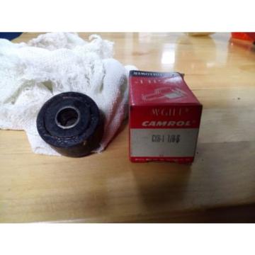 MCGILL CYR1 1/8S CAM YOKE ROLLER, SEALED, INCH, STEEL, 1-1/8&#034; ROLLER DIAMETER...