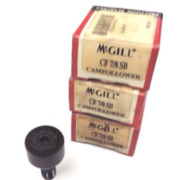 LOT OF 3 NIB MCGILL CF 7/8 SB CAM FOLLOWERS CF78SB