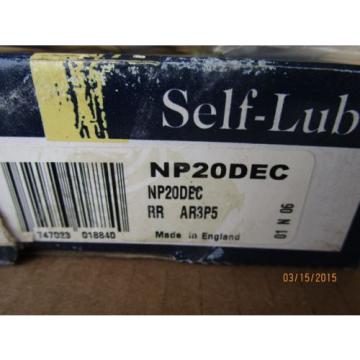 RHP   680TQO970-1   NP20 DEC SELF-LUBE ARR AR3P5 2 BOLT 20MM PILLOW BLOCK BEARING(=SKF SY20 WR,) Industrial Bearings Distributor