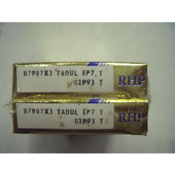 NEW   514TQO736A-1   RHP B7907X3TADULEP7Angular Contact Ball Bearing Industrial Bearings Distributor