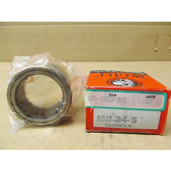 1 NIB MCGILL MR-24-S MR24S CAGED ROLLER BEARING #1 image