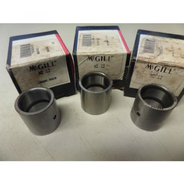 (3) McGill Inner Race Bearing MI 12 MI-12 MI12 Lot of Three New #1 image