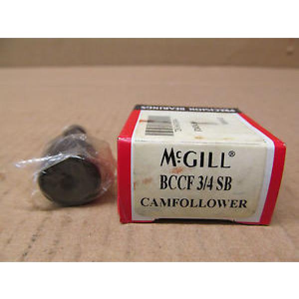 1 NIB MCGILL BCCF-3/4-SB BCCF3/4SB BCCF34SB CAMFOLLOWER NEEDLE ROLLER BEARING #1 image