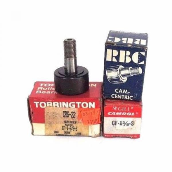 LOT OF 3 NIB MCGILL TORRINGTON RBC CF-1-3/8-S CAM FOLLOWERS CF138S #1 image