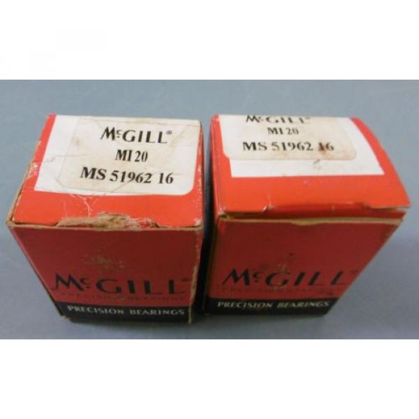 Lot of 2 McGIll MI-20 Inner Race for Roller Bearing New #1 image