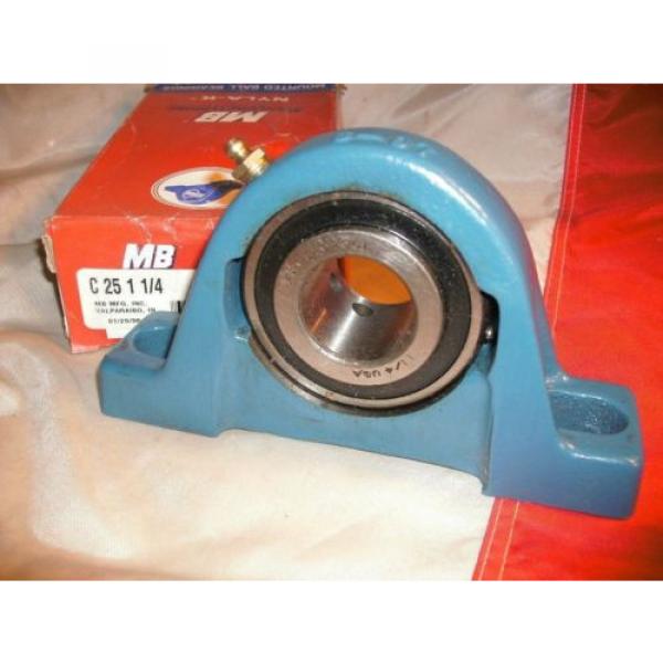 MB MCGILL C-25-1-1/4 NYLA-K PILLOW BLOCK BEARING C2511/4 #2 image