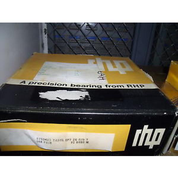 NEW   750TQO1130-1   RHP B7034X2TADULEP7ZG Set of (2)  Industrial Plain Bearings #1 image